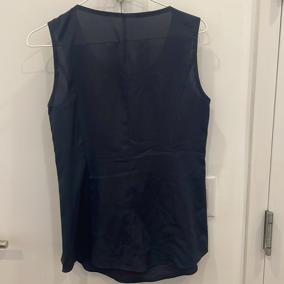 Anthropologie navy blue top size small - Picture 3 of 5